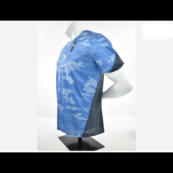 OAKLEY MENS AGILITY PRINTED PERFORMANCE TOP - Picture 4 of 7
